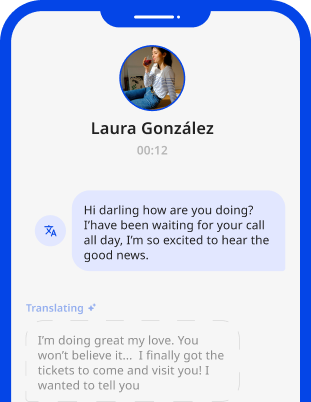 Live call translation demo
